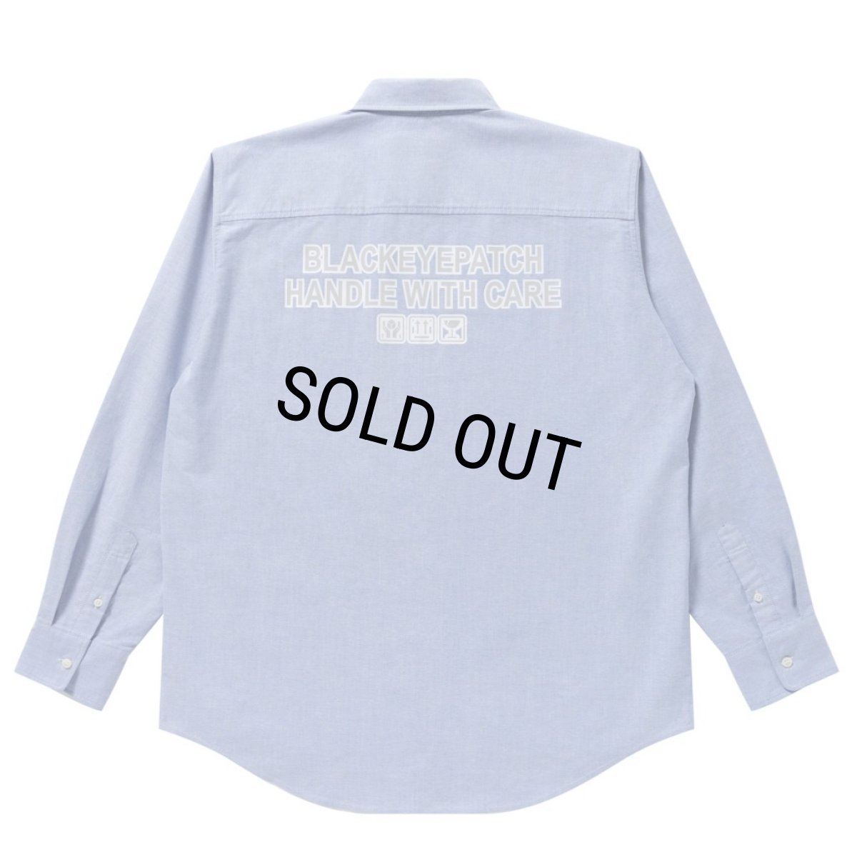 画像2: BlackEyePatch/HWC PATCHED OXFORD SHIRT（SAX） (2)