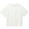画像1: 【30%OFF】CALEE/EMBROIDERY DROP SHOULDER S/S TEE（WHITE）［ドロップショルダー刺繍T-24春夏］ (1)