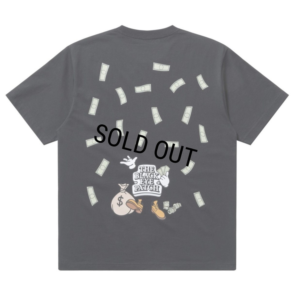 画像1: BlackEyePatch/MAKE IT RAIN TEE（BLACK） (1)