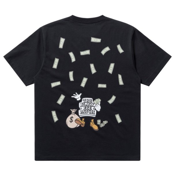 画像1: BlackEyePatch/MAKE IT RAIN TEE（BLACK）