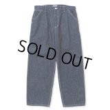CALEE/VINTAGE REPRODUCT DENIM PAINTER PANTS＜OW＞（INDIGO BLUE）［デニムペインターパンツ-23秋冬］