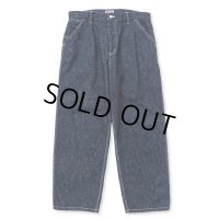CALEE/VINTAGE REPRODUCT DENIM PAINTER PANTS＜OW＞（INDIGO BLUE）［デニムペインターパンツ-23秋冬］
