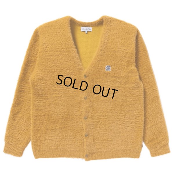 画像1: BlackEyePatch/SMALL OG KNIT CARDIGAN（MUSTARD）