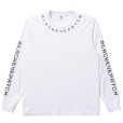 画像1: BlackEyePatch/KANJI L/S TEE （WHITE） (1)