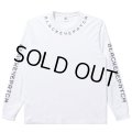 BlackEyePatch/KANJI L/S TEE （WHITE）