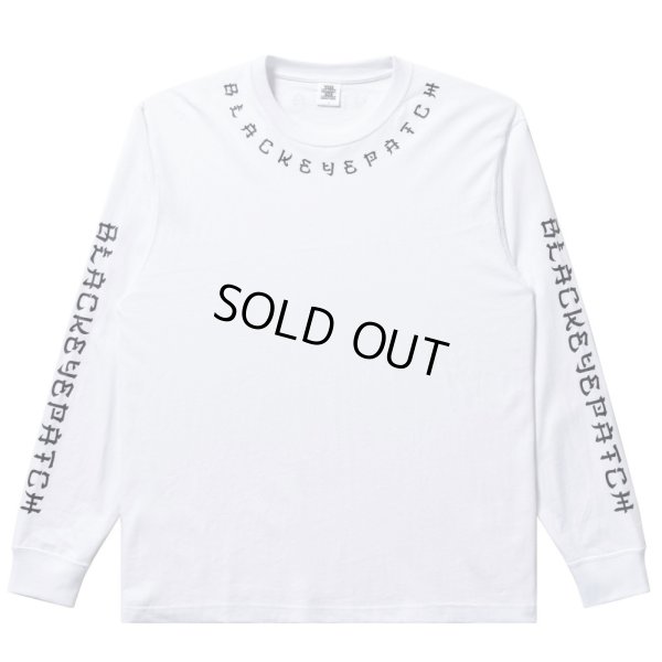 画像1: BlackEyePatch/KANJI L/S TEE （WHITE）