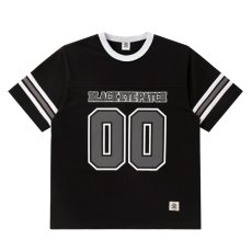 画像1: BlackEyePatch/DOUBLE O FOOTBALL TEE（BLACK） (1)
