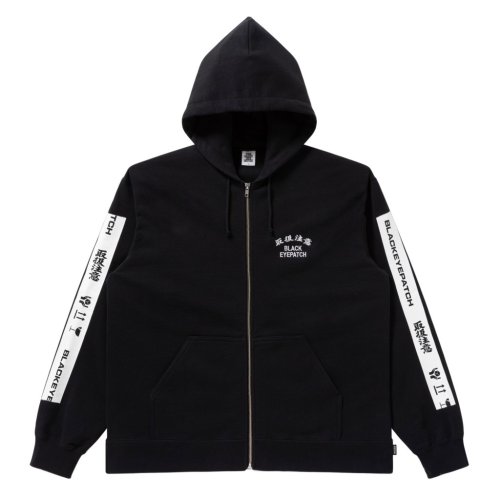 他の写真1: BlackEyePatch/HWC TAPED ZIP HOODIE（BLACK）