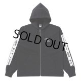 BlackEyePatch/HWC TAPED ZIP HOODIE（BLACK）