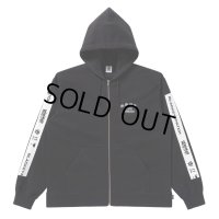 BlackEyePatch/HWC TAPED ZIP HOODIE（BLACK）