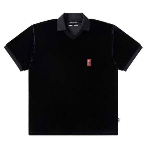 他の写真1: BlackEyePatch/SMALL HWC VELOUR S/S POLO SHIRT（BLACK）