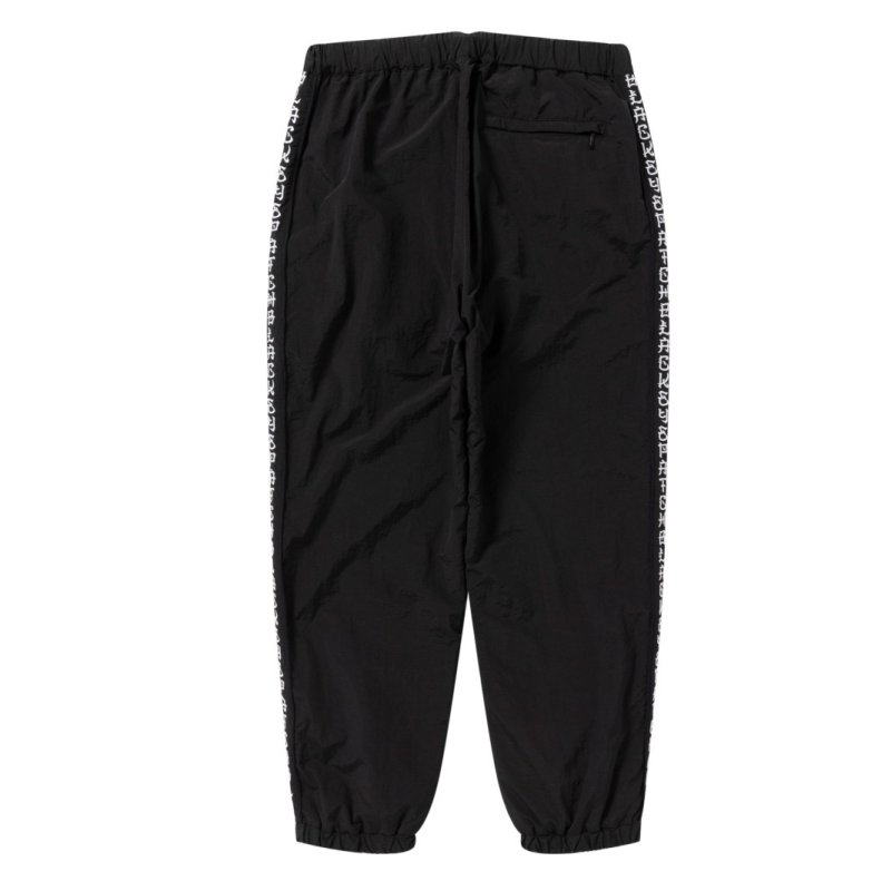 画像2: BlackEyePatch/KANJI TAPED NYLON TRACK PANTS（BLACK）