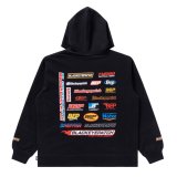 BlackEyePatch/MOTORSPORT HOODIE（BLACK）