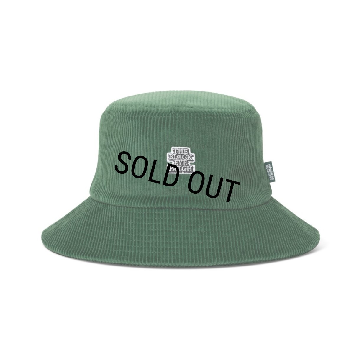 画像1: BlackEyePatch/SMALL OG LABEL BUCKET HAT（GREEN） (1)