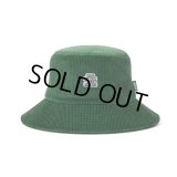 BlackEyePatch/SMALL OG LABEL BUCKET HAT（GREEN）