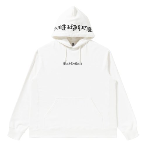 他の写真1: BlackEyePatch/OE LOGO EMBROIDERED HOODIE（WHITE）