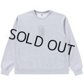 BlackEyePatch/HWC SAME COLORED CREW SWEAT（HEATHER GRAY）