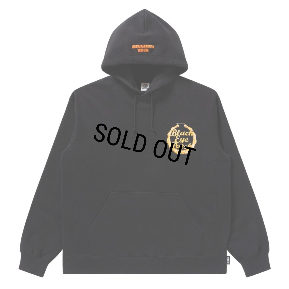 画像1: BlackEyePatch/BAMBOO HOOP HOODIE(BLACK) (1)