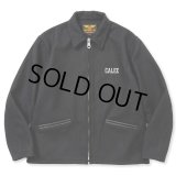 【40%OFF】CALEE/MELTON WOOL SPORTS TYPE JACKET＜REBELS RULE＞（BLACK）［メルトンウールスポーツJKT-23秋冬］