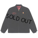 BlackEyePatch/CHINATOWN STORE VELOUR WORK JACKET（BLACK）