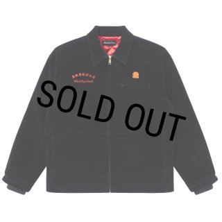 ジャケット・アウター BlackEyePatch/CHINATOWN STORE VELOUR BlackEyePatch/CHINATOWN STORE VELOUR WORK JACKET(BLACK