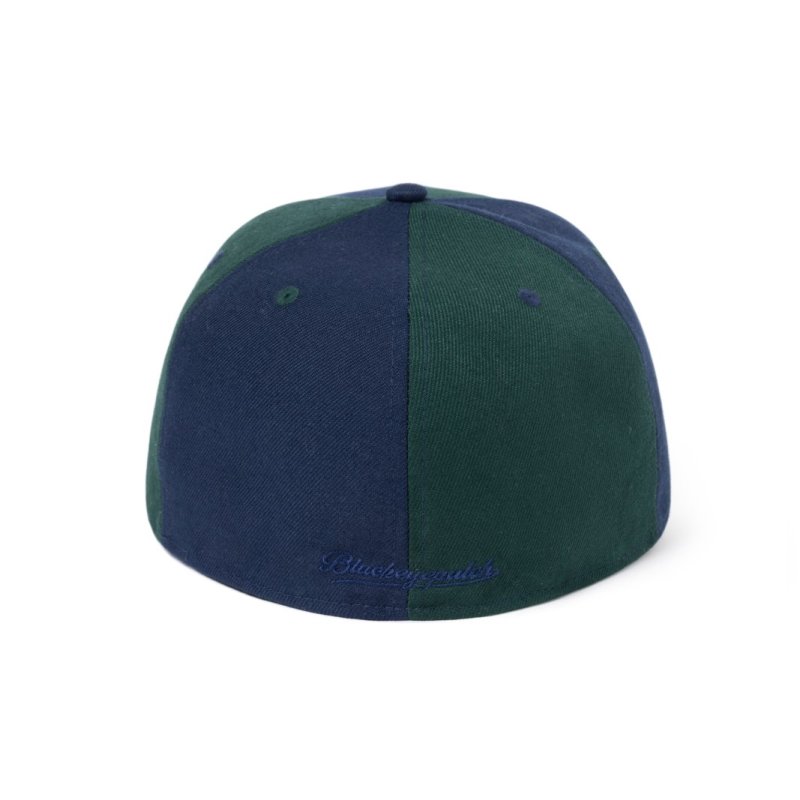 画像2: BlackEyePatch/B EMBLEM NEW ERA CAP（NAVY/GREEN）