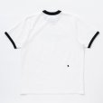 画像2: 【30%OFF】RATS/TRIM TEE（WHITE）［トリムT-24春夏］ (2)