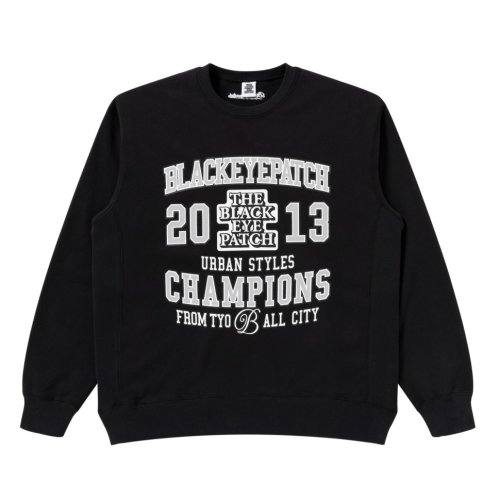他の写真1: BlackEyePatch/CHAMPIONS CREW SWEAT（BLACK）