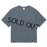 【30%OFF】CALEE/EMBROIDERY DROP SHOULDER S/S TEE（NAVY）［ドロップショルダー刺繍T-24春夏］