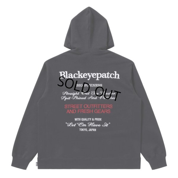 画像1: BlackEyePatch/BIG BUSINESS STATEMENT HOODIE（BLACK）