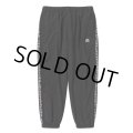 BlackEyePatch/KANJI TAPED NYLON TRACK PANTS（BLACK）