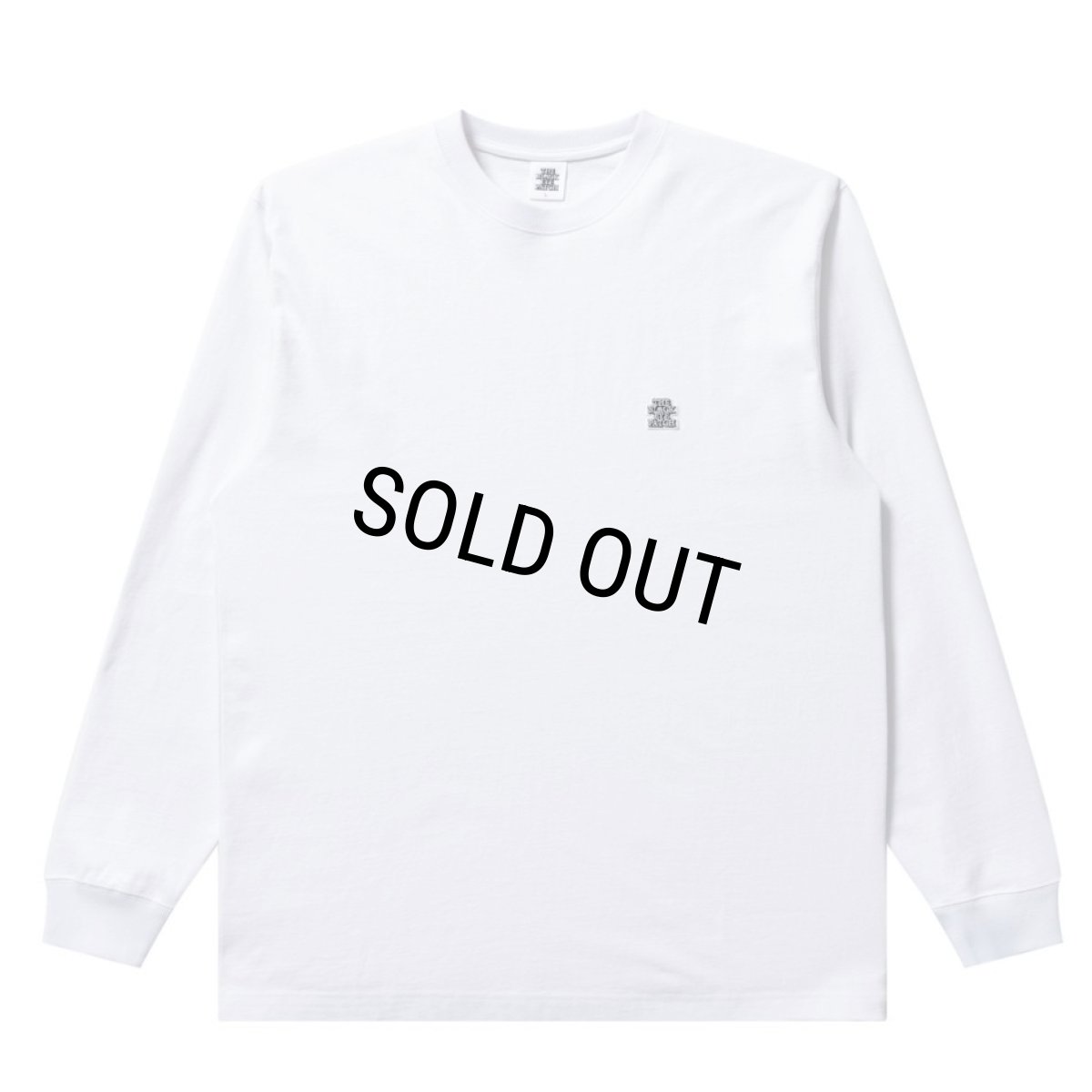 画像1: BlackEyePatch/SMALL OG LABEL L/S TEE（WHITE） (1)