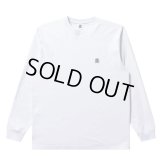 BlackEyePatch/SMALL OG LABEL L/S TEE（WHITE）