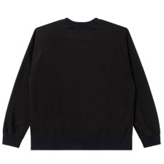 画像2: BlackEyePatch/OE LOGO RAGLAN CREW SWEAT(BLACK) (2)