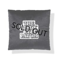 BlackEyePatch/OG LABEL VELOUR CUSHION（BLACK）