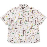 【30%OFF】RATS/LITTLE RED RIDING HOOD B.D S/S SHIRT（WHITE）［プルオーバーシャツ-24春夏］