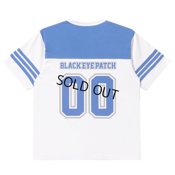 画像2: BlackEyePatch/DOUBLE O FOOTBALL TEE（WHITE）
