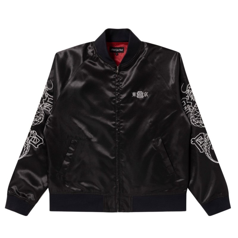 画像1: BlackEyePatch/EMBROIDERED TOKYO SOUVENIR JACKET（BLACK）