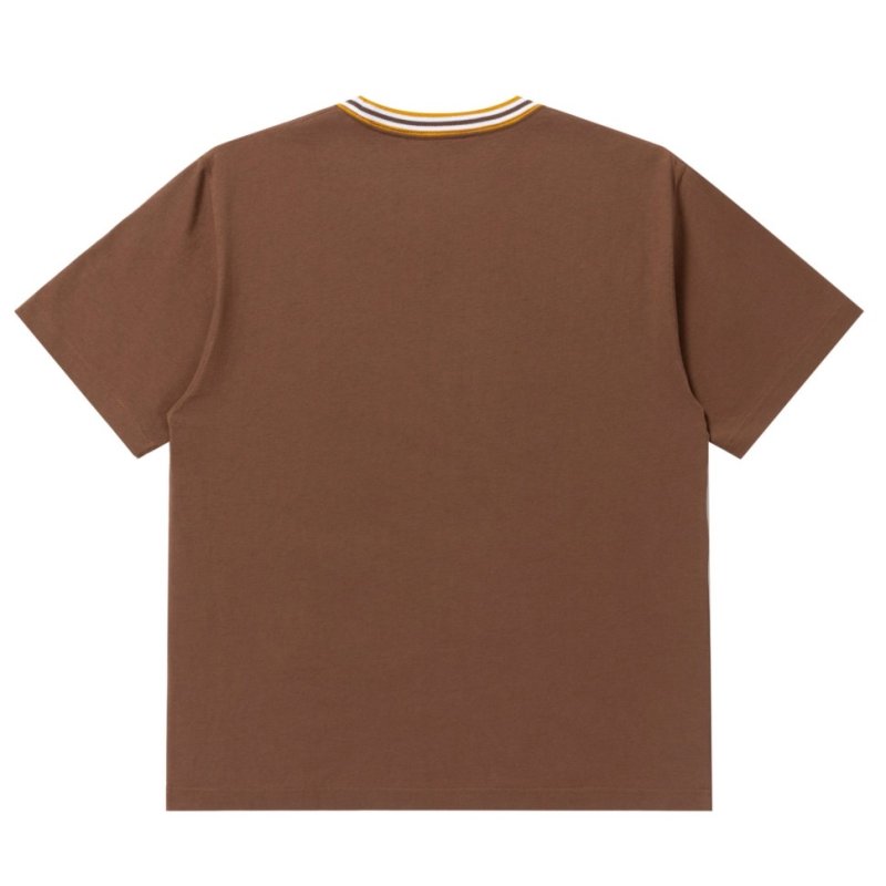 画像2: BlackEyePatch/SPORTY SCRIPT LOGO TEE（BROWN）