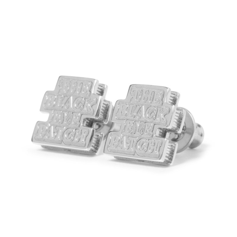 画像2: BlackEyePatch/OG LABEL EARRING（PAIR）（SILVER）