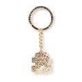 BlackEyePatch/BRICKED OG LABEL KEYCHAIN（GOLD）