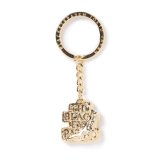 BlackEyePatch/BRICKED OG LABEL KEYCHAIN（GOLD）