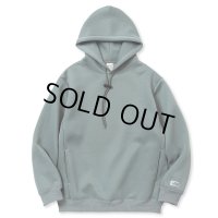 CALEE/MULTI WAY DOUBLE KNIT PULLOVER HD（BLUE GRAY） 【40%OFF】［プルオーバーパーカー-23秋冬］