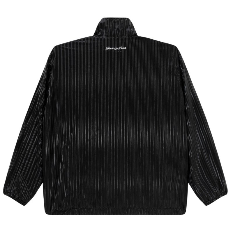 画像2: BlackEyePatch/B EMBLEM SHEEN TRACK JACKET(BLACK)