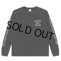 BlackEyePatch/KANJI LOGO L/S TEE（BLACK）