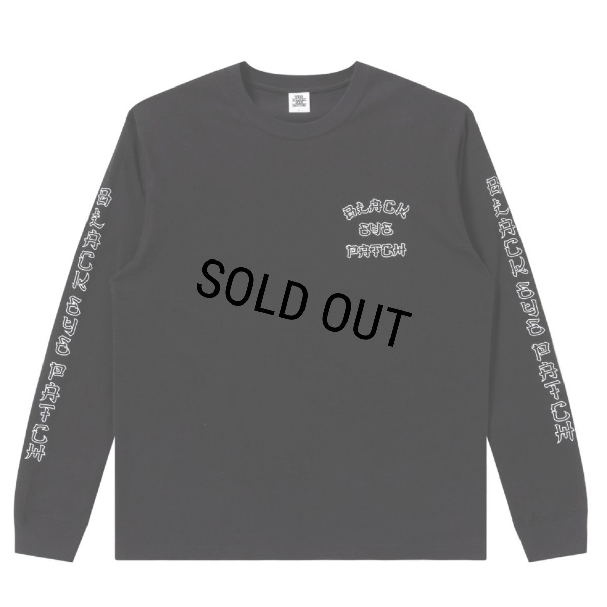 画像1: BlackEyePatch/KANJI LOGO L/S TEE(BLACK) (1)