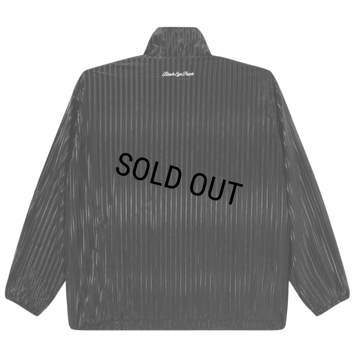 画像2: BlackEyePatch/B EMBLEM SHEEN TRACK JACKET(BLACK) (2)