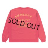 BlackEyePatch/CHINATOWN STORE CREW SWEAT（RED）