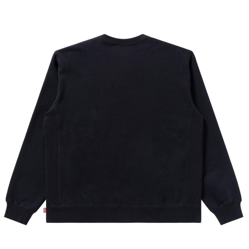 画像2: BlackEyePatch/OG LABEL CREW SWEAT(BLACK)