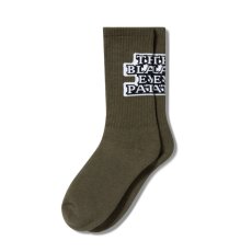 画像1: BlackEyePatch/OG LABEL SOCKS（OLIVE） (1)